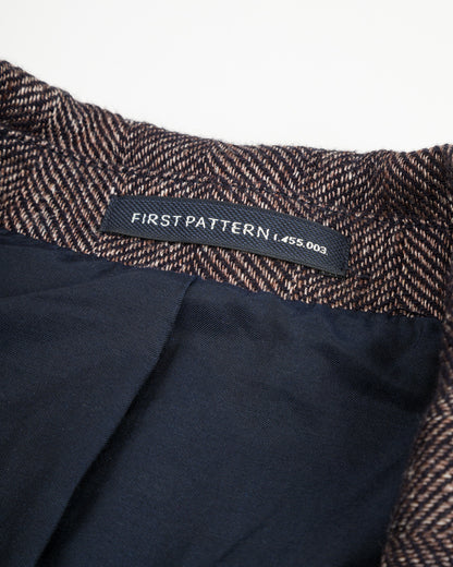 1st PAT-RN Horloger Jacket - Melange Brown Herringbone - Standard & Strange