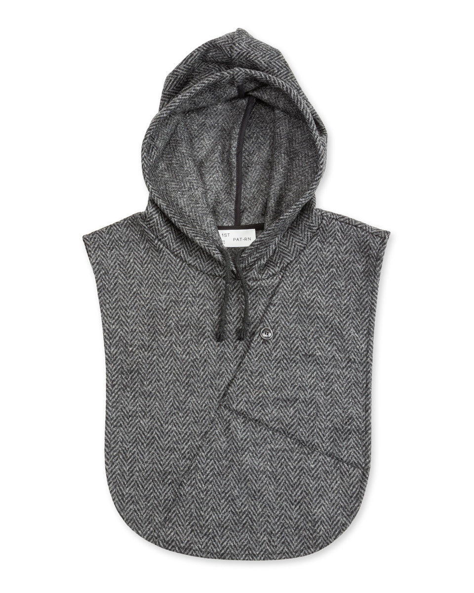 1st PAT-RN Knit Warmhood - Grey Wool - Standard & Strange