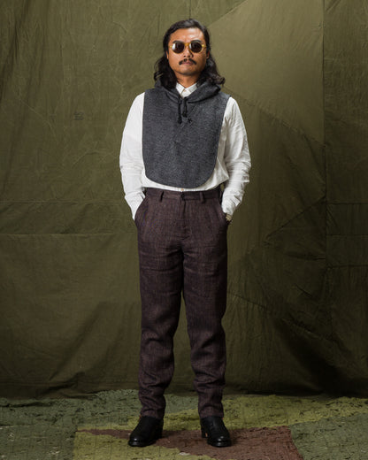 1st PAT-RN Knit Warmhood - Grey Wool - Standard & Strange