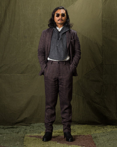 1st PAT-RN Knit Warmhood - Grey Wool - Standard & Strange