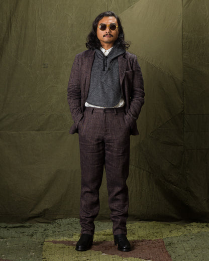 1st PAT-RN Knit Warmhood - Grey Wool - Standard & Strange