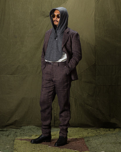 1st PAT-RN Knit Warmhood - Grey Wool - Standard & Strange