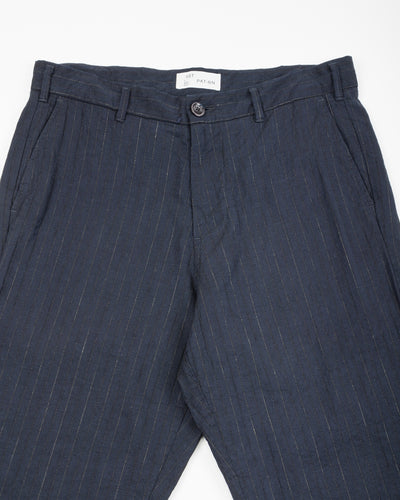 1st PAT-RN Logan Trouser - Blue Pinstripe - Standard & Strange