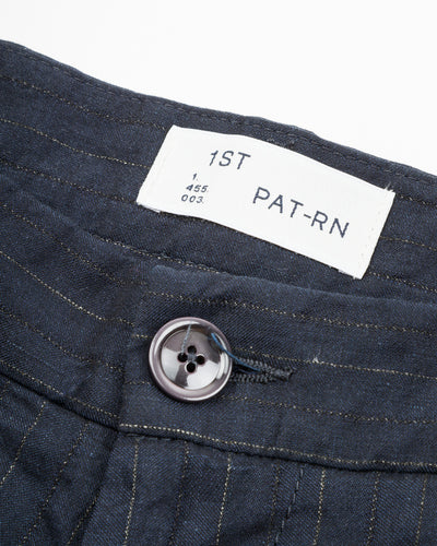 1st PAT-RN Logan Trouser - Blue Pinstripe - Standard & Strange
