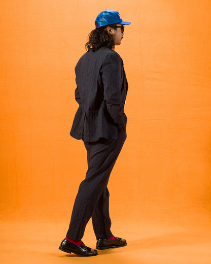 1st PAT-RN Logan Trouser - Blue Pinstripe - Standard & Strange