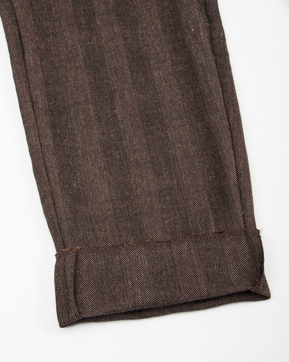 1st PAT-RN Logan Trouser - Burnt Fusion Herringbone - Standard & Strange