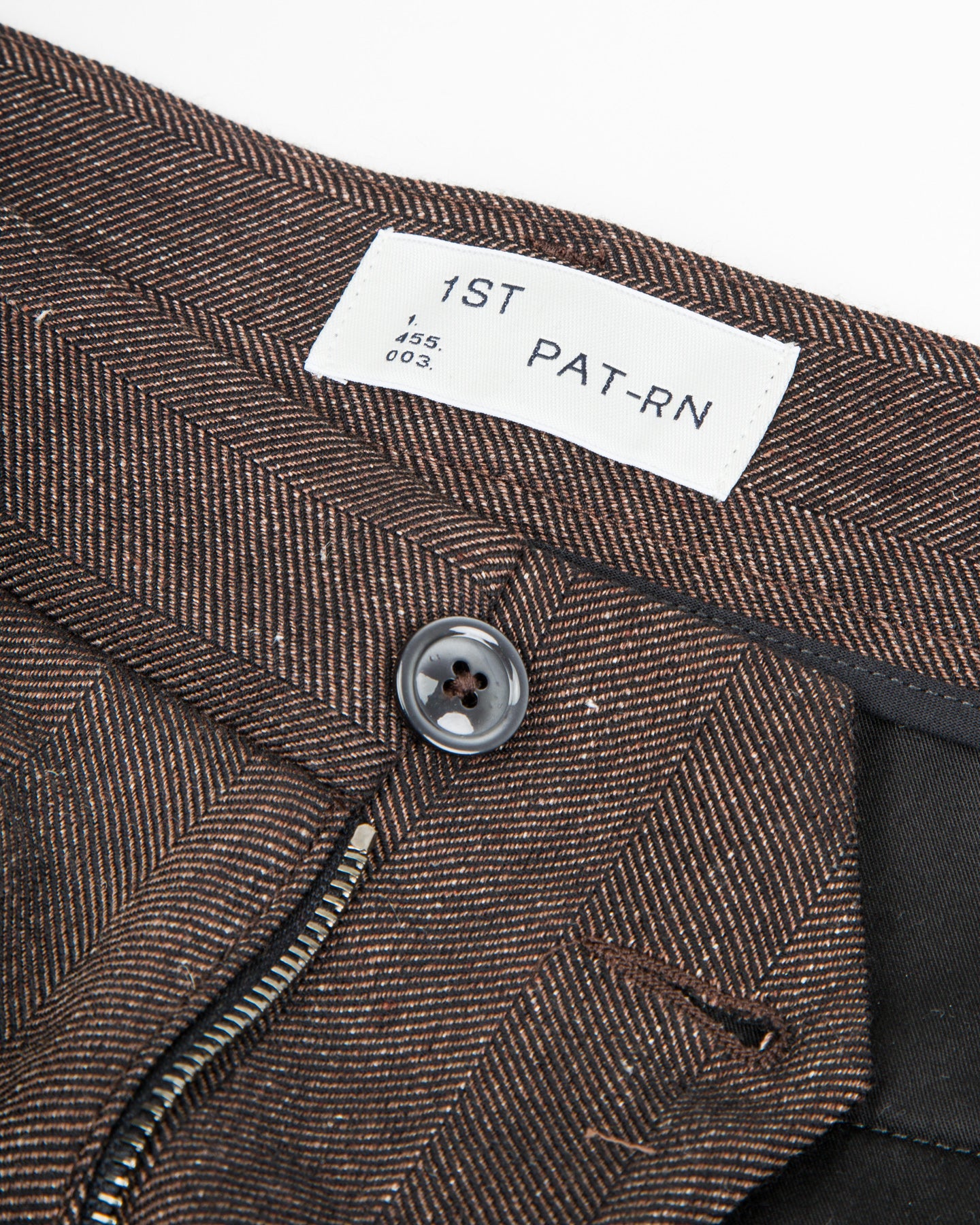 1st PAT-RN Logan Trouser - Burnt Fusion Herringbone - Standard & Strange