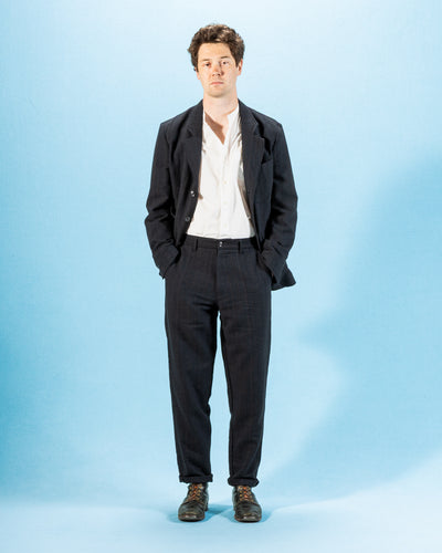 1st PAT-RN Logan Trouser - Dark Blue Heritage Chevron - Standard & Strange