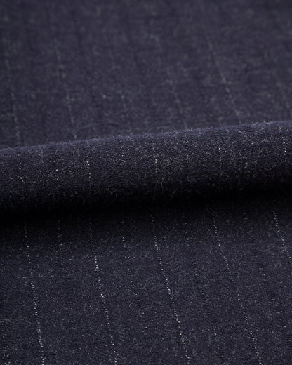 1st PAT-RN Logan Trousers - Navy/Grey Pinstripes - Standard & Strange