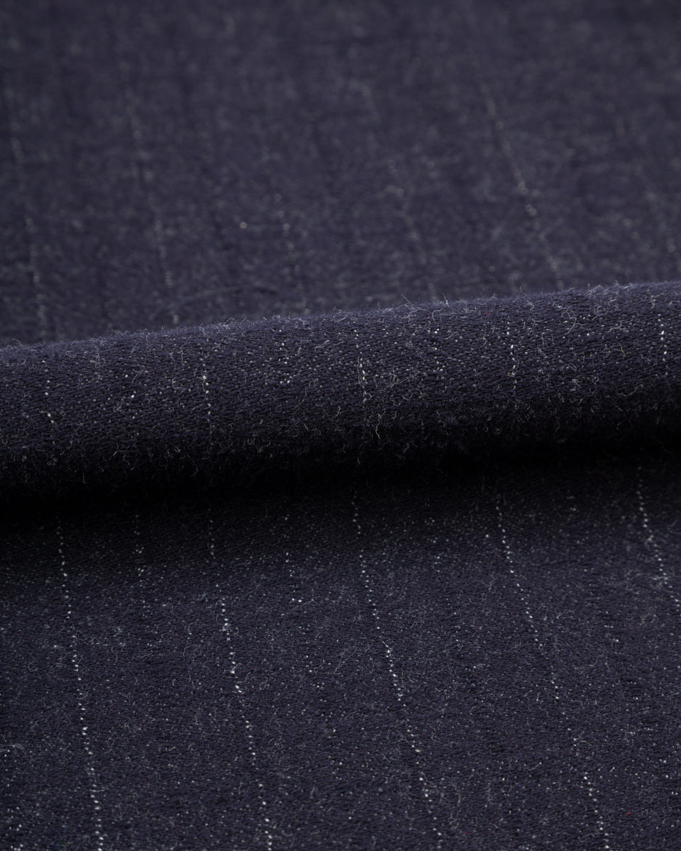 1st PAT-RN Logan Trousers - Navy/Grey Pinstripes - Standard & Strange