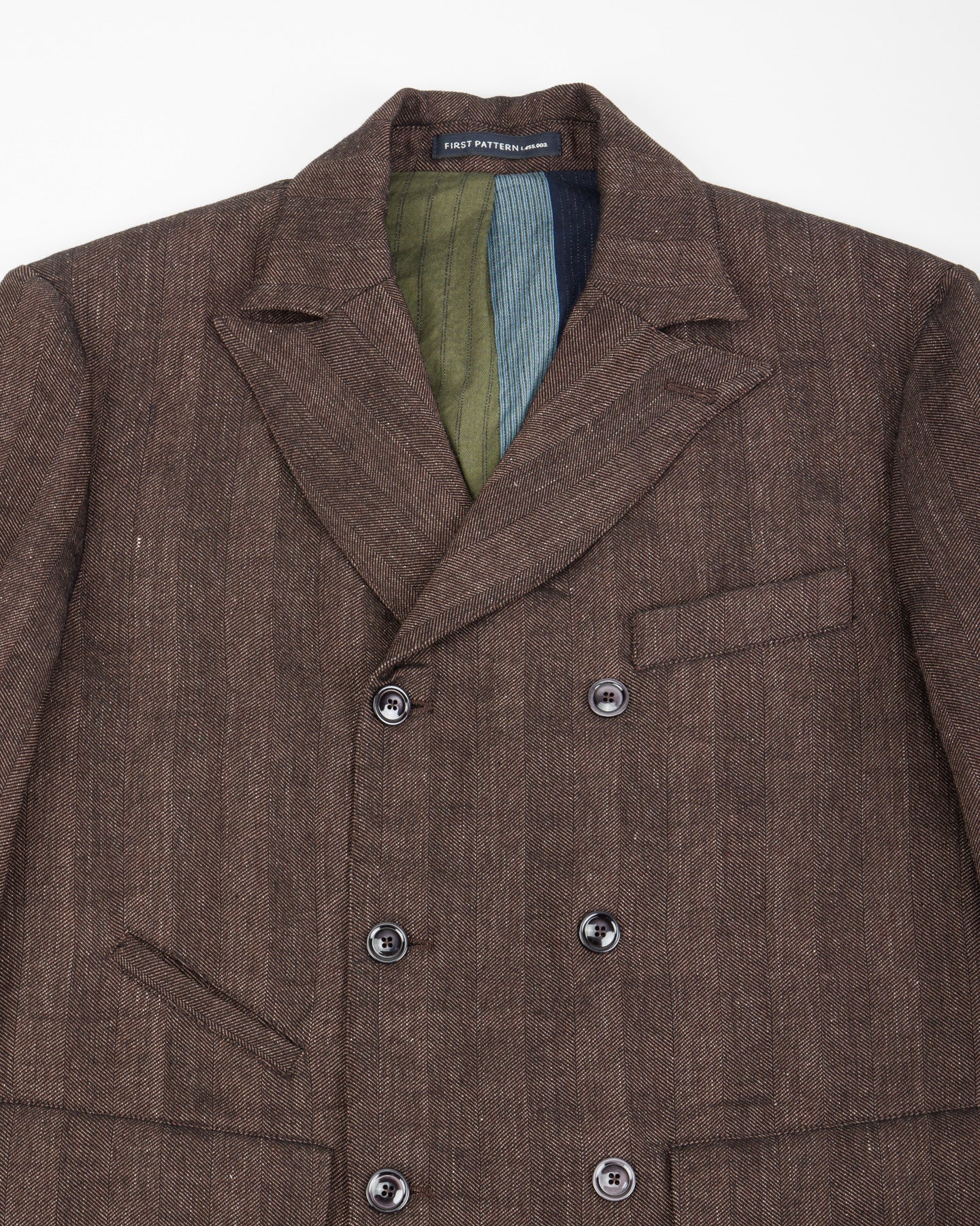 1st PAT-RN Manufact Jacket - Burnt Fusion Herringbone - Standard & Strange