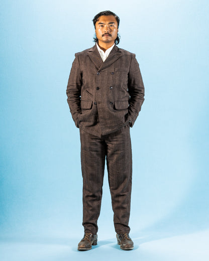 1st PAT-RN Manufact Jacket - Burnt Fusion Herringbone - Standard & Strange