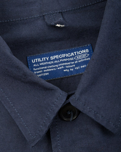 1st PAT-RN Railroad Jacket - Navy Slub - Standard & Strange