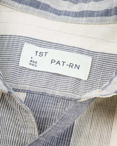 1st PAT-RN Tipo 5 Shirt - Blue/Natural Stripe - Standard & Strange