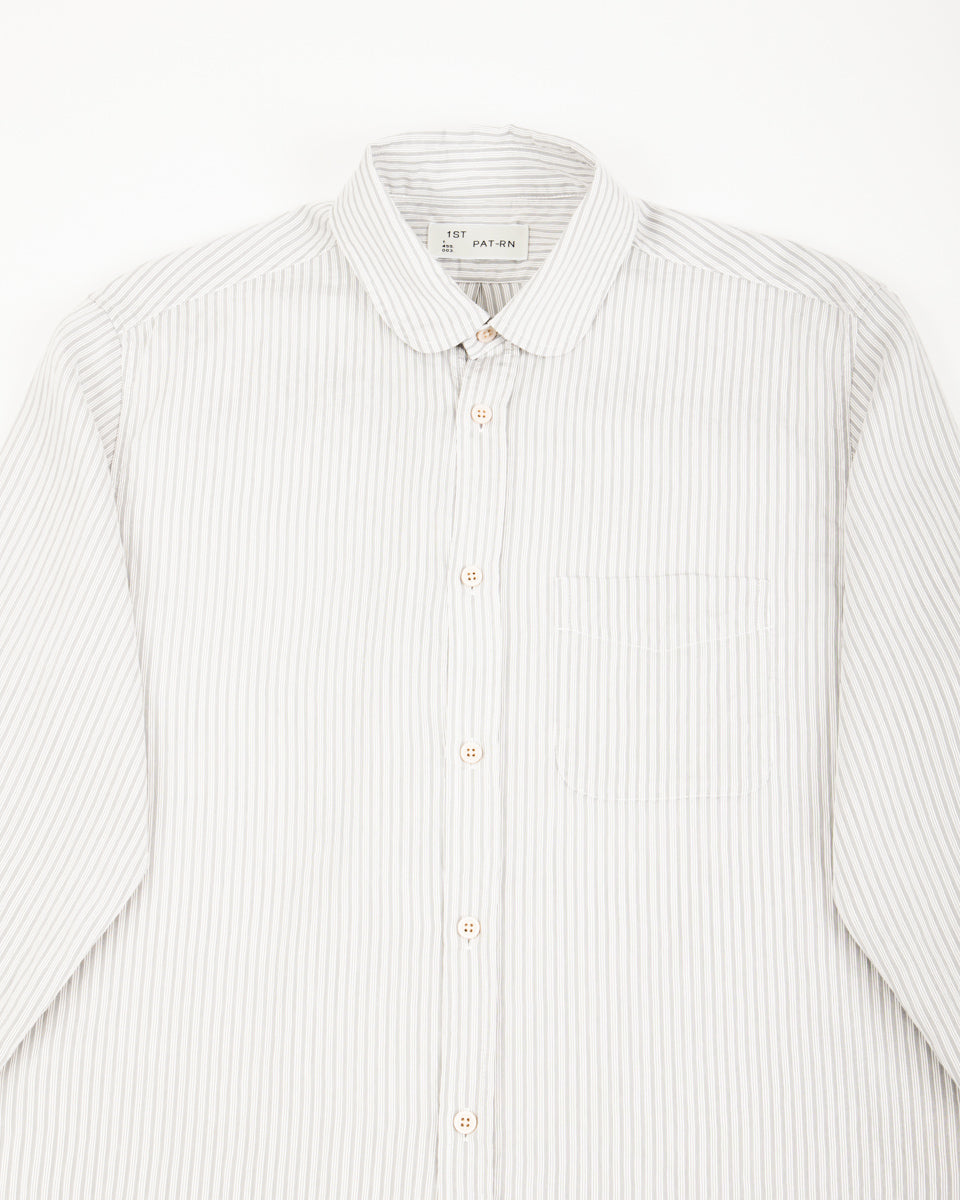 1st PAT-RN Boston Shirt - Fine Stripes - Standard & Strange