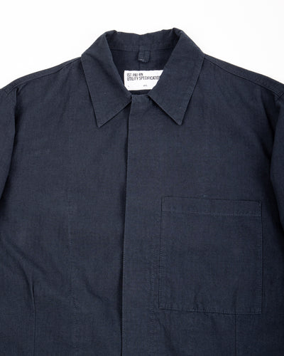 1st PAT-RN Camden Jacket - Ink Cotton/Hemp Ripstop - Standard & Strange