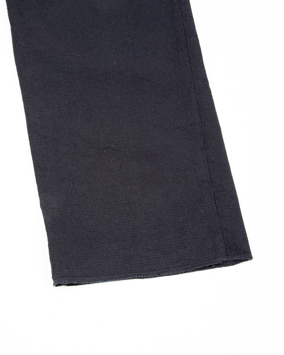 1st PAT-RN Georg Trousers - Dark Blue Pinpoint Cotton/Linen - Standard & Strange