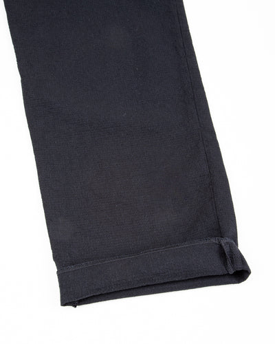 1st PAT-RN Georg Trousers - Dark Blue Pinpoint Cotton/Linen - Standard & Strange