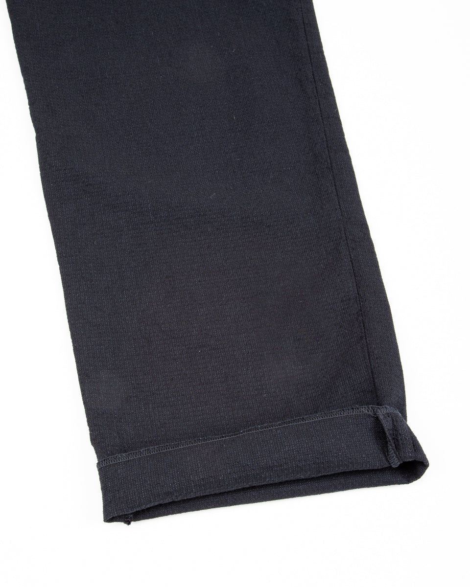 1st PAT-RN Georg Trousers - Dark Blue Pinpoint Cotton/Linen - Standard & Strange