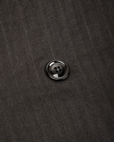 1st PAT-RN Theorem Jacket - Steel Grey Cotton/Linen Herringbone - Standard & Strange