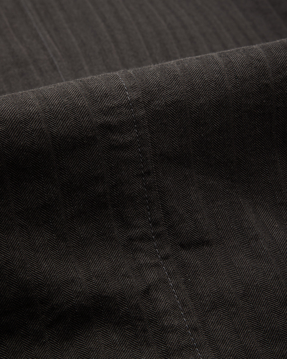 1st PAT-RN Theorem Jacket - Steel Grey Cotton/Linen Herringbone - Standard & Strange