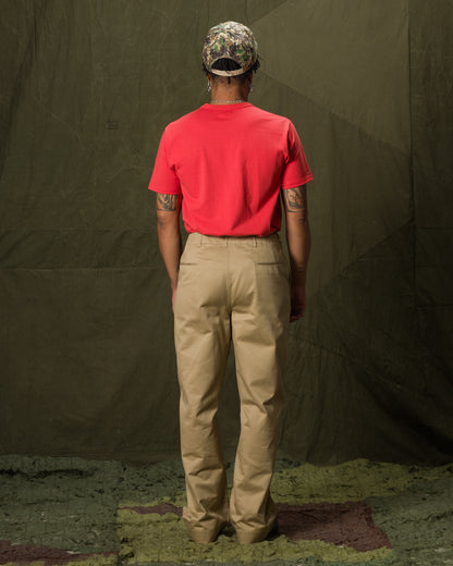 The Real McCoy's Joe McCoy Pocket Tee - Scarlet - Standard & Strange
