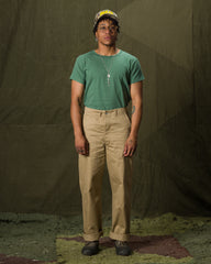 The Real McCoy's Undershirt, Cotton, Summer - Green - Standard & Strange