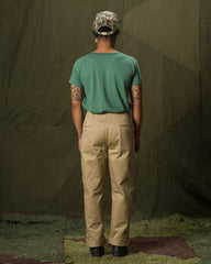 The Real McCoy's Undershirt, Cotton, Summer - Green - Standard & Strange