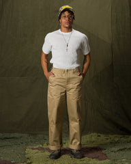 The Real McCoy's Trousers, Cotton, Khaki, 1941 - Khaki - Standard & Strange