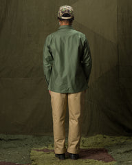 The Real McCoy's Shirt, Man's, Cotton, Sateen - OG-107 - Standard & Strange