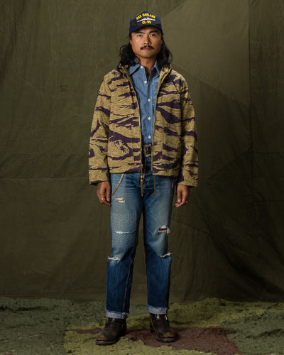 The Real McCoy's Tiger Camouflage Parka / Advisor - Khaki - Standard & Strange