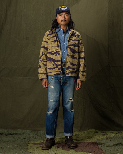 The Real McCoy's Tiger Camouflage Parka / Advisor - Khaki - Standard & Strange