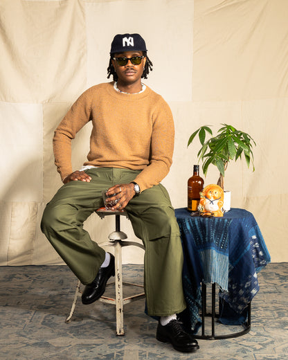 Indi + Ash Santi Sweater - Undyed Baby Alpaca Camel - Standard & Strange