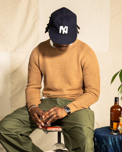 Indi + Ash Santi Sweater - Undyed Baby Alpaca Camel - Standard & Strange