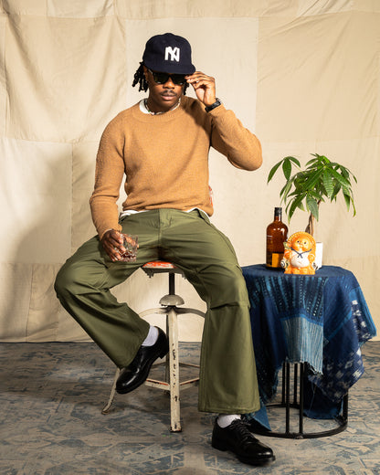 Indi + Ash Santi Sweater - Undyed Baby Alpaca Camel - Standard & Strange