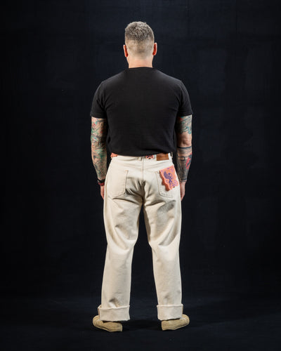 Duke Wide Fit - Ecru Smithson Canvas