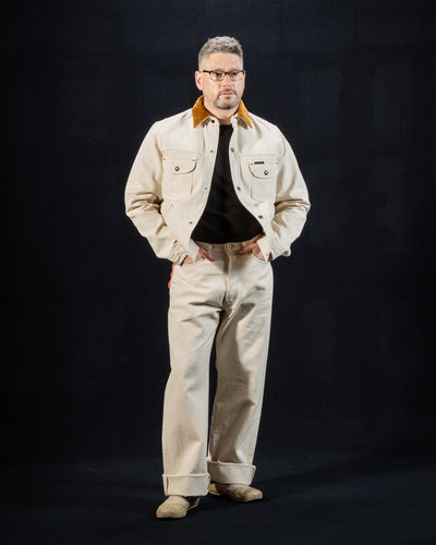 Fargo Quarter Jacket - Ecru Smithson Canvas