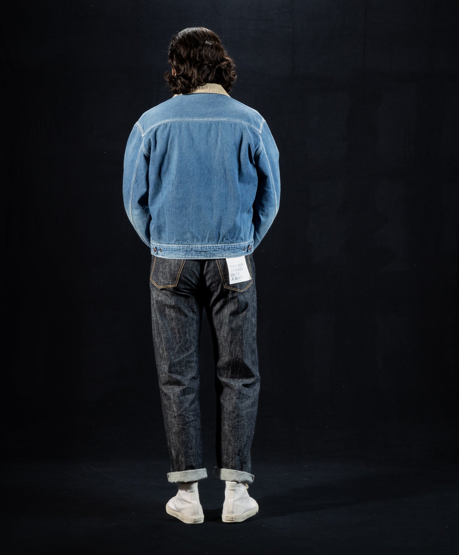 11.5oz Denim BONE Lining Reversible ZIP-UP Work JKT - PRO