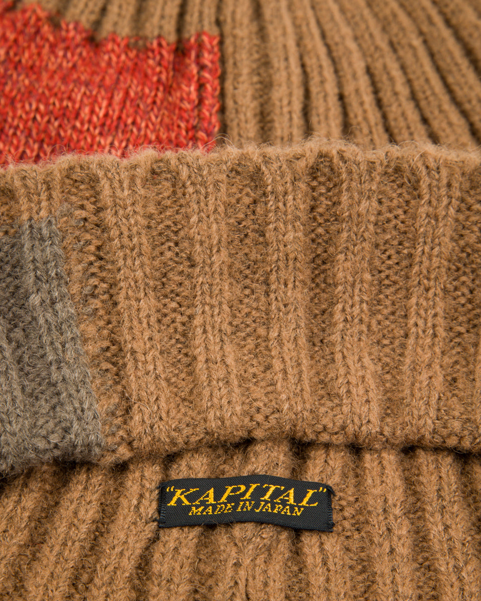 Kapital 5G Wool TUGIHAGI Knit Cap - Brown - Standard & Strange