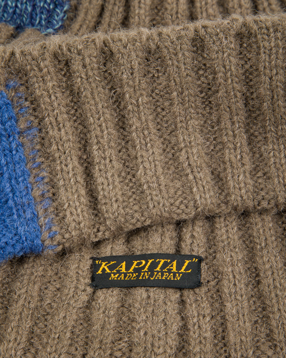 Kapital 5G Wool TUGIHAGI Knit Cap - Gray - Standard & Strange