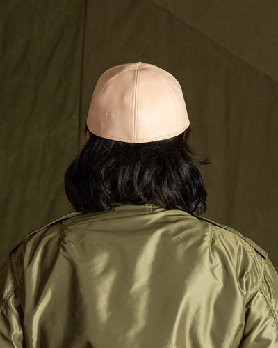 Papa Nui A-26 Cap - Veg Tan Shinki Horsehide - Standard & Strange