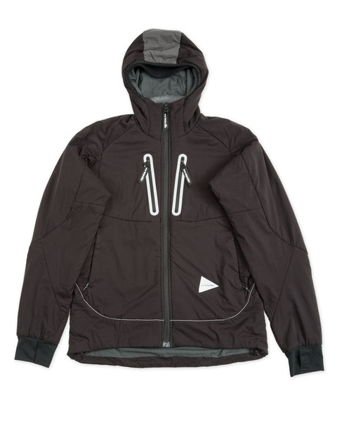 And Wander Alpha AIR Hoodie - Black - Standard & Strange