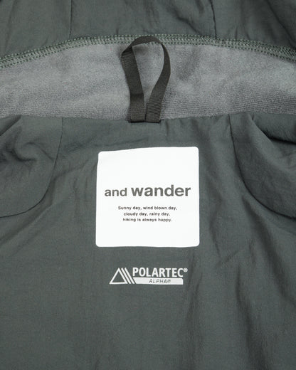 And Wander Alpha AIR Hoodie - Black - Standard & Strange