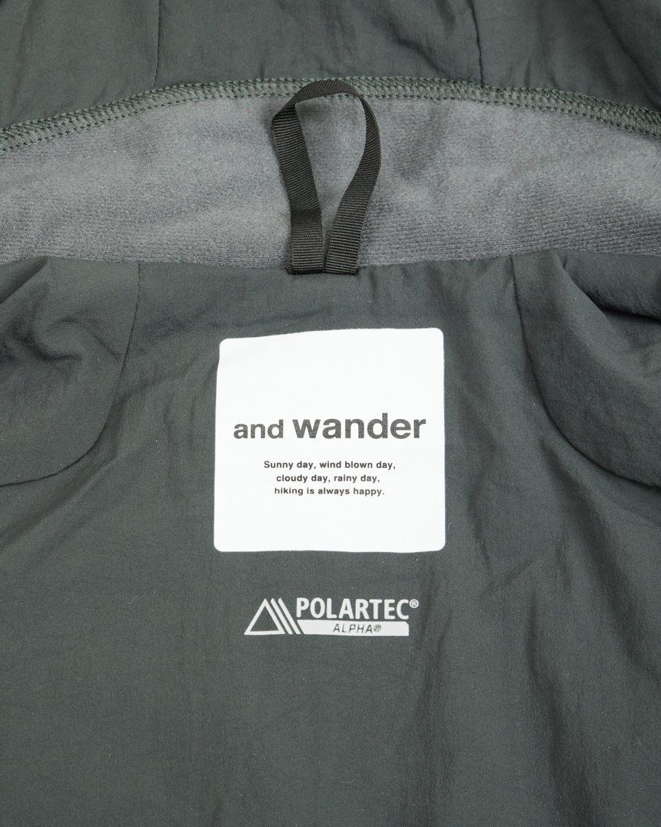 And Wander Alpha AIR Hoodie - Black - Standard & Strange