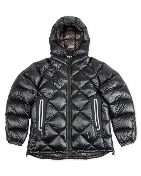 And Wander Diamond Stitch Down Hoodie - Black – Standard & Strange