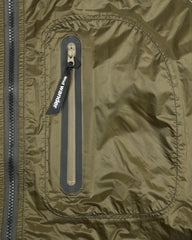 And Wander Fly Rain Long Coat - Khaki L/XL - Standard & Strange