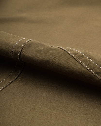 And Wander High Count Cloth Wide Pants - Dark Khaki - Standard & Strange