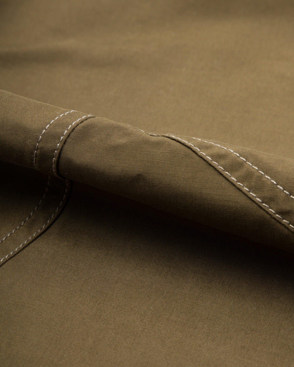 And Wander High Count Cloth Wide Pants - Dark Khaki - Standard & Strange