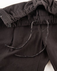 And Wander Linen Drawstring Pants - Black - Standard & Strange