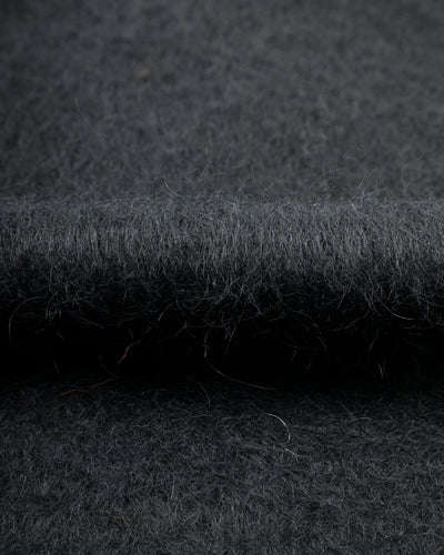 And Wander Mohair Wool Knit Hoodie - Black - Standard & Strange